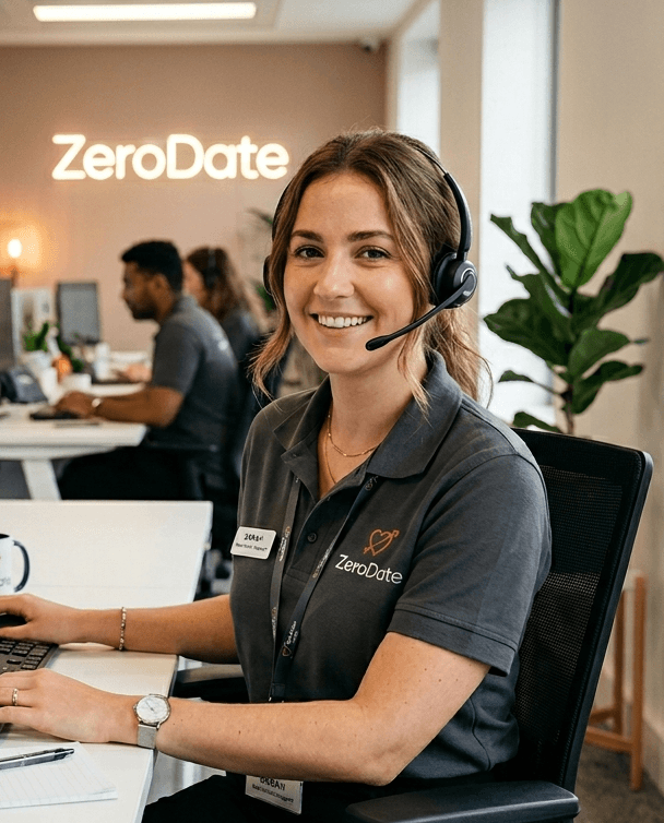 ZeroDate support page preview